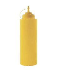 Бутылка для соусов желтая 360мл