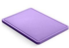 Доска кухонная фиолетовая 1/2 32,5х26,5 см h1,2 см пластик
